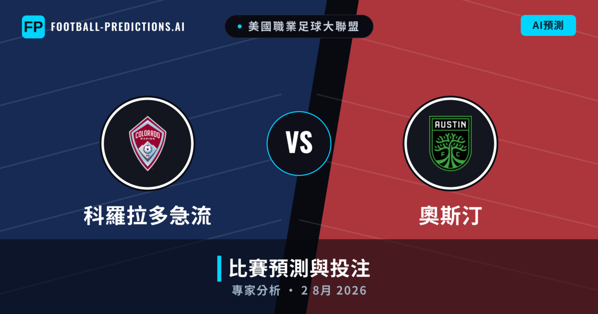 科羅拉多急流 vs 奧斯汀 — 比赛预测和前瞻