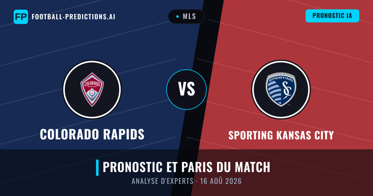Colorado Rapids vs Sporting Kansas City — pronostic et avant-match