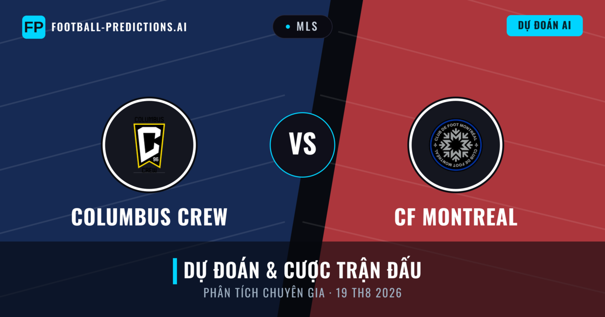 Columbus Crew vs CF Montreal — dự đoán và xem trước trận đấu
