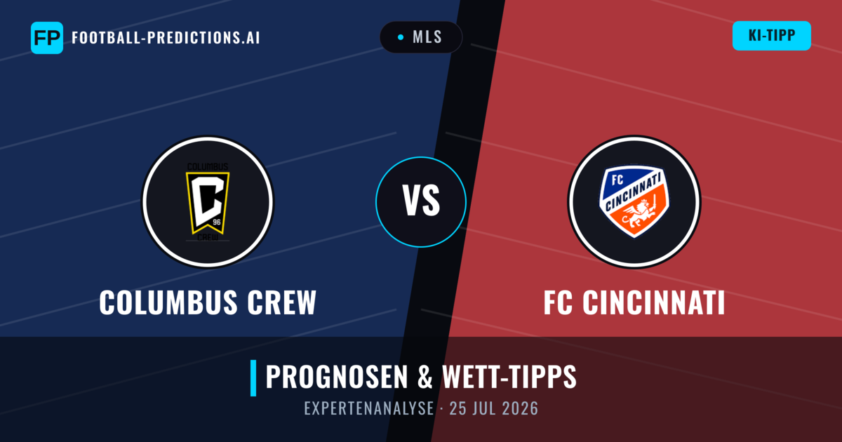 Columbus Crew vs FC Cincinnati — Prognose und Spielvorschau