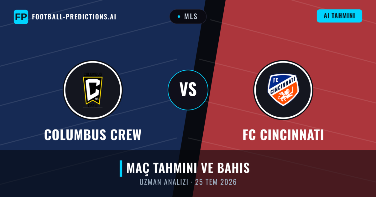 Columbus Crew - FC Cincinnati — maç tahmini ve önizleme