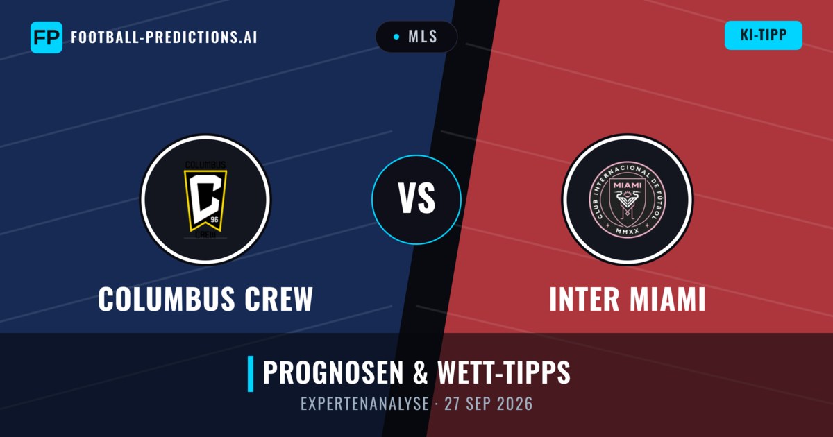 Columbus Crew vs Inter Miami — Prognose und Spielvorschau