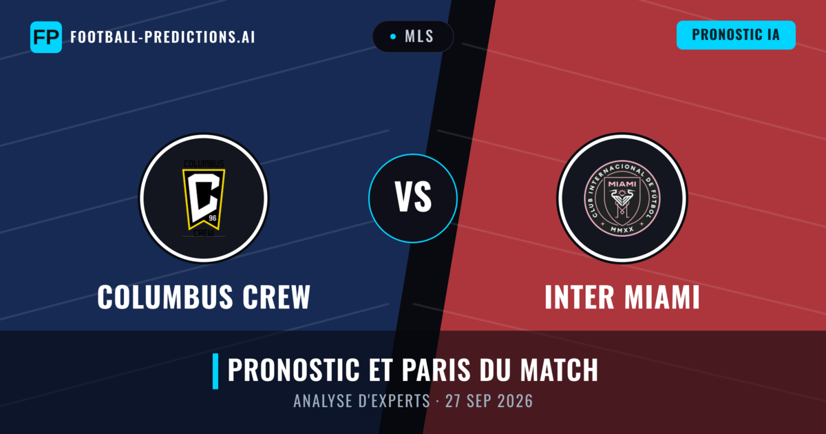 Columbus Crew vs Inter Miami — pronostic et avant-match
