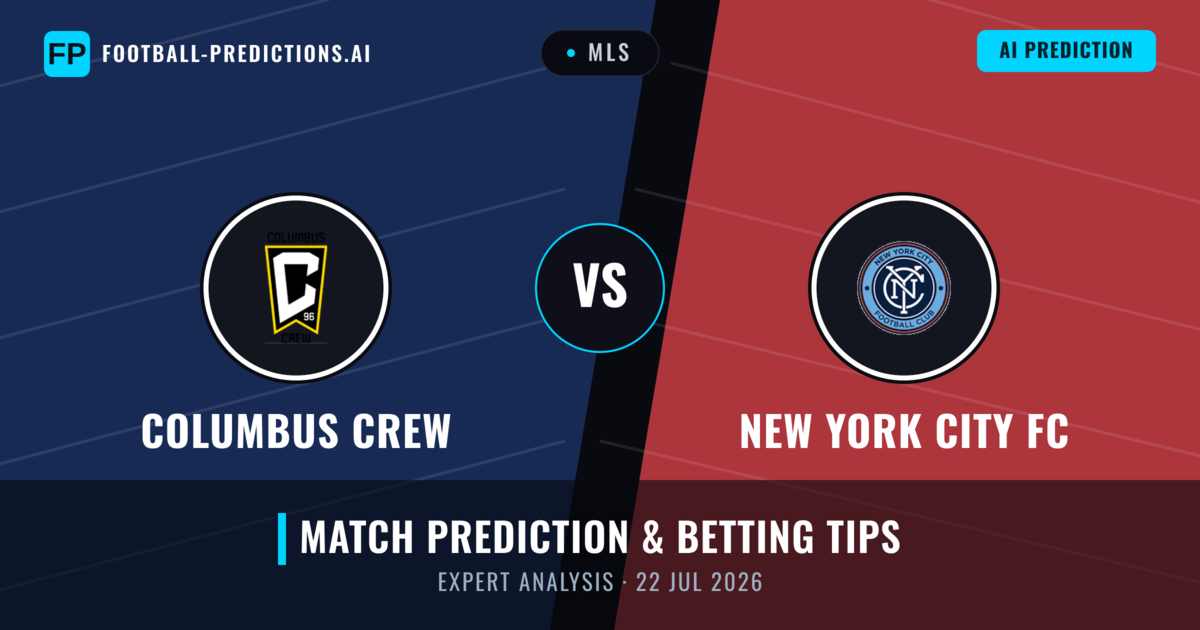 Columbus Crew vs New York City FC — match prediction & preview