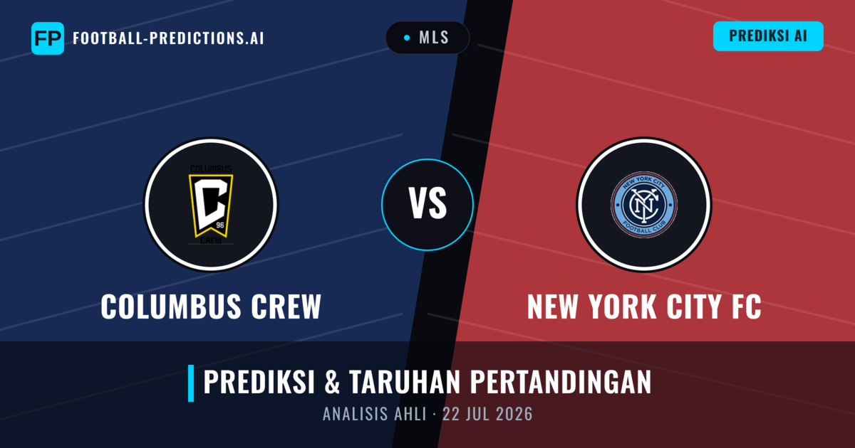 Columbus Crew vs New York City FC — prediksi dan pratinjau pertandingan