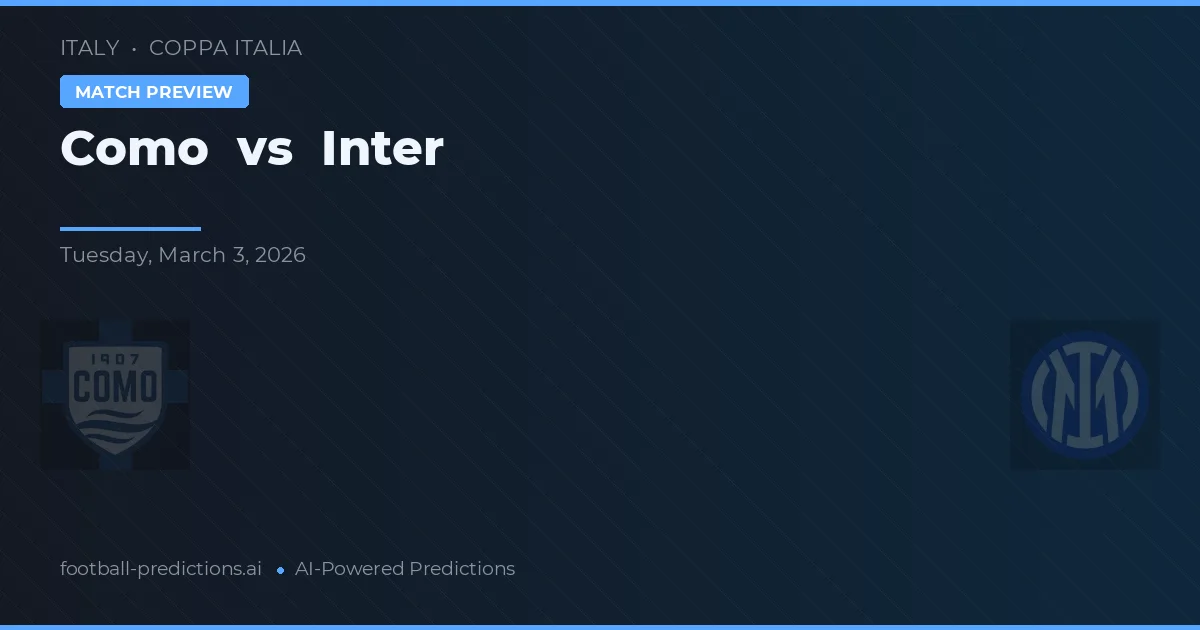 Como vs Internazionale — pronostico e anteprima del match