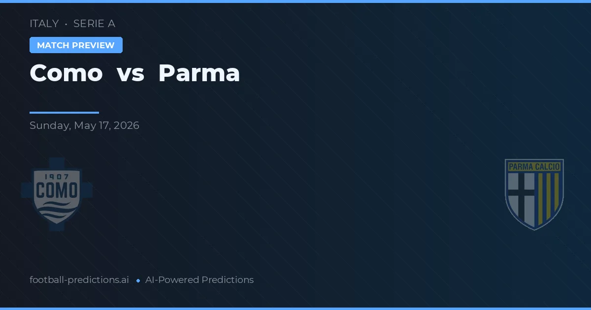 Como vs Parma — match prediction & preview