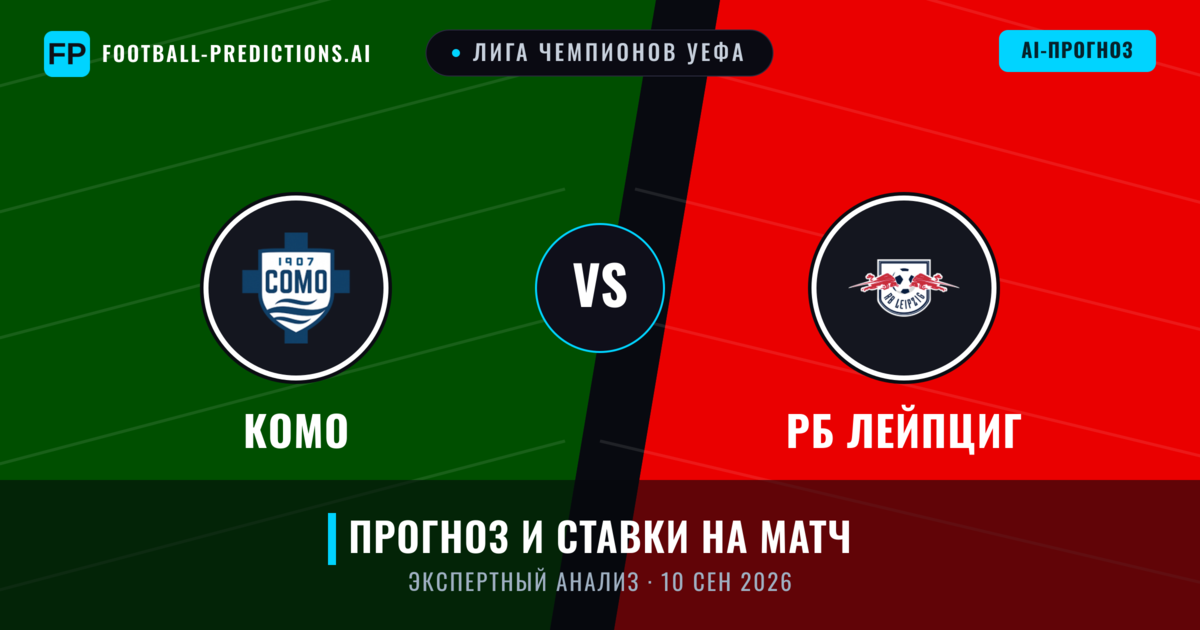 Комо – РБ Лейпциг — прогноз и превью матча