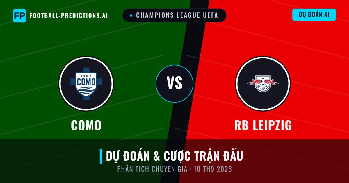 Como vs RB Leipzig — dự đoán và xem trước trận đấu