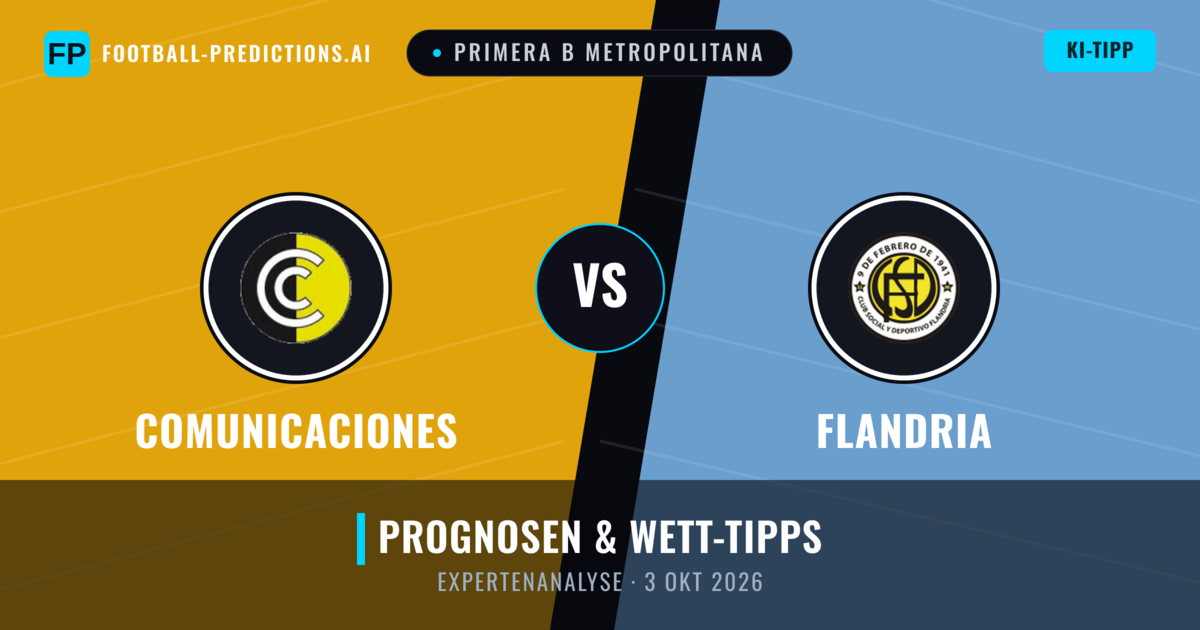 Comunicaciones vs Flandria — Prognose und Spielvorschau