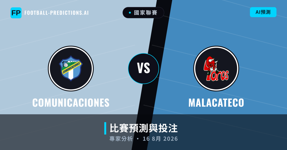 Comunicaciones vs Malacateco — 比赛预测和前瞻