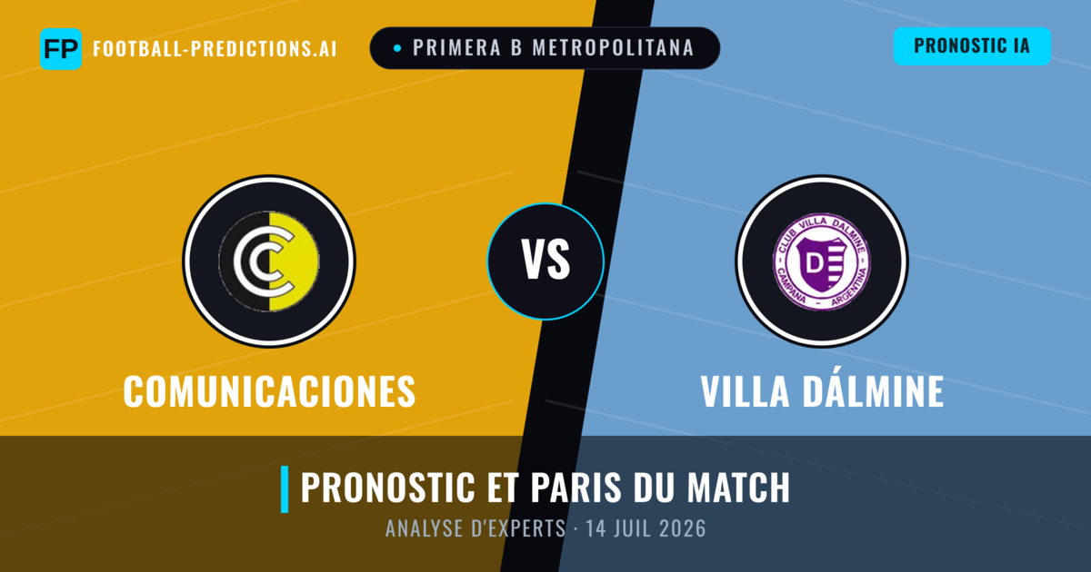 Comunicaciones vs Villa Dálmine — pronostic et avant-match