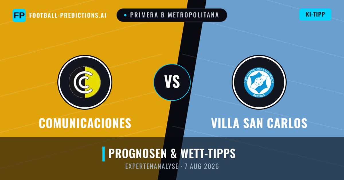 Comunicaciones vs Villa San Carlos — Prognose und Spielvorschau
