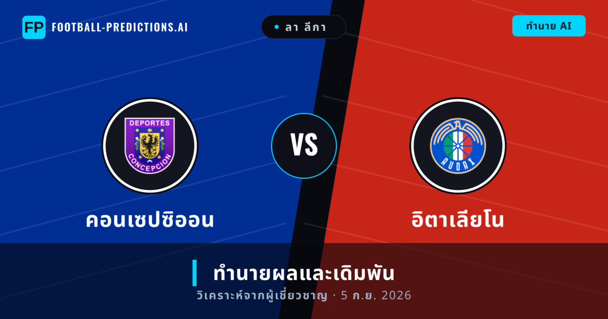 คอนเซปซิออน พบ อิตาเลียโน — ทำนายผลและพรีวิวการแข่งขัน