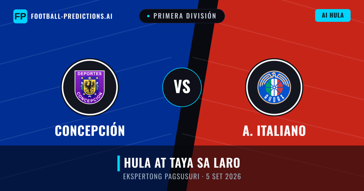 Concepción vs A. Italiano — hula at preview ng laban