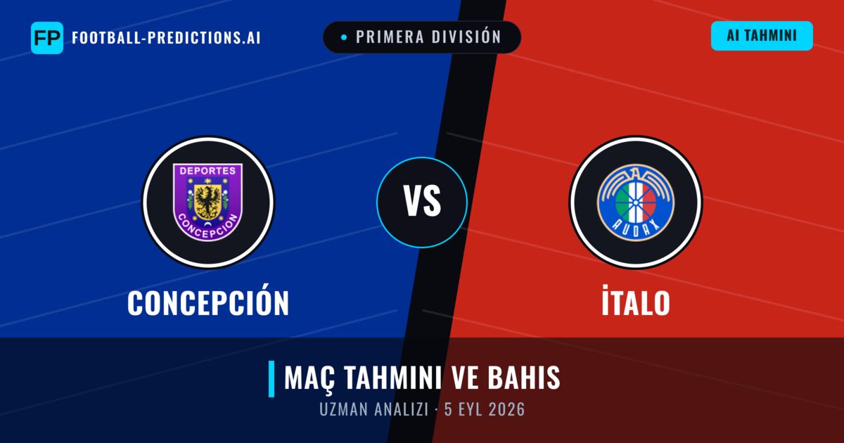 Concepción - İtalo — maç tahmini ve önizleme