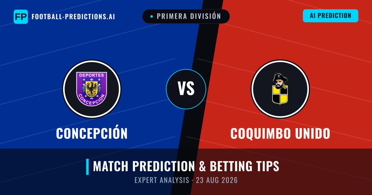 Concepción vs Coquimbo Unido — match prediction & preview