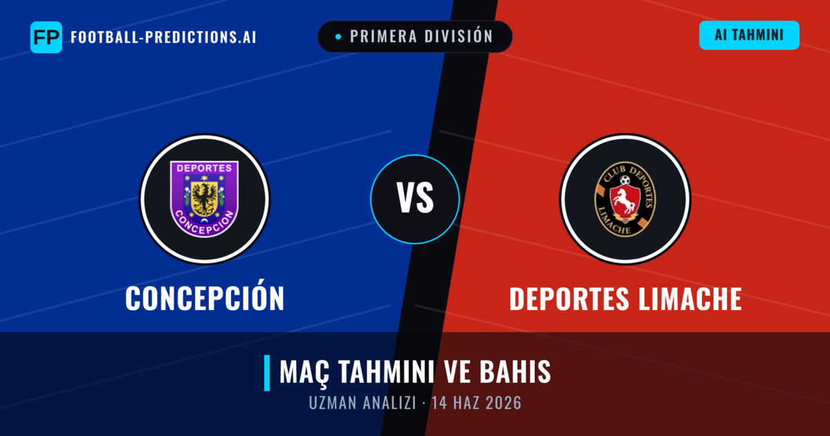 Concepción - Deportes Limache — maç tahmini ve önizleme