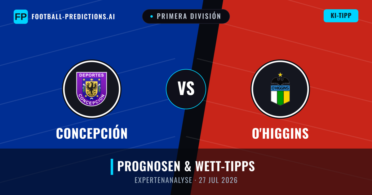 Concepción vs O'Higgins — Prognose und Spielvorschau