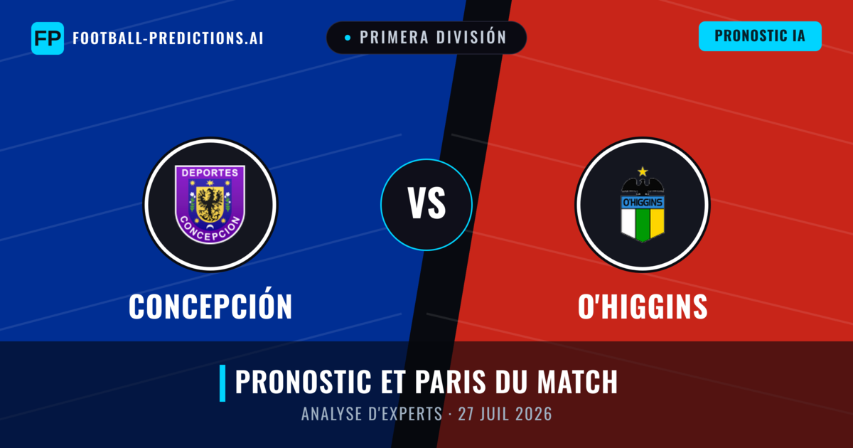 Concepción vs O'Higgins — pronostic et avant-match