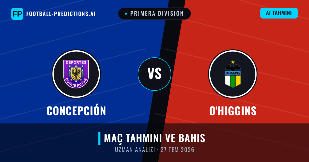 Concepción - O'Higgins — maç tahmini ve önizleme