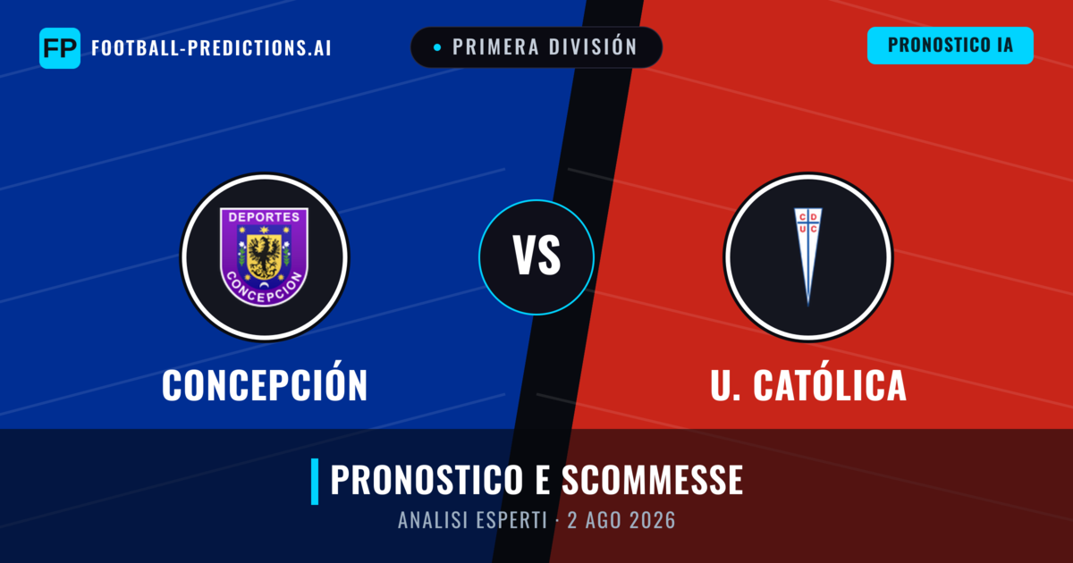 Concepción vs U. Católica — pronostico e anteprima del match