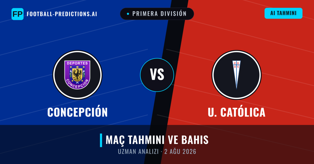 Concepción - U. Católica — maç tahmini ve önizleme