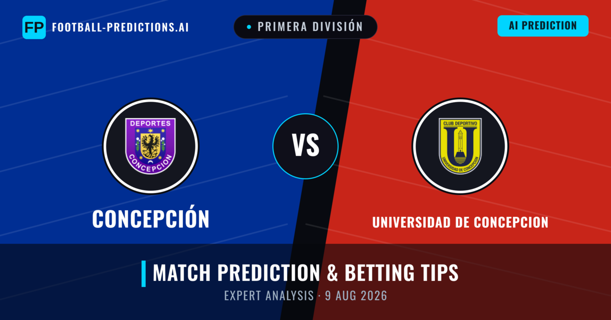 Concepción vs Universidad de Concepcion — match prediction & preview
