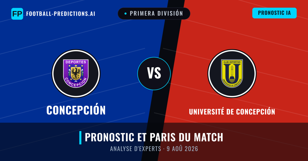 Concepción vs Université de Concepción — pronostic et avant-match