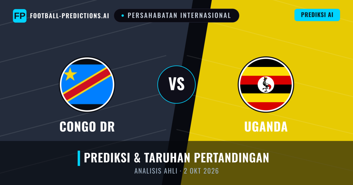 Congo DR vs Uganda — prediksi dan pratinjau pertandingan