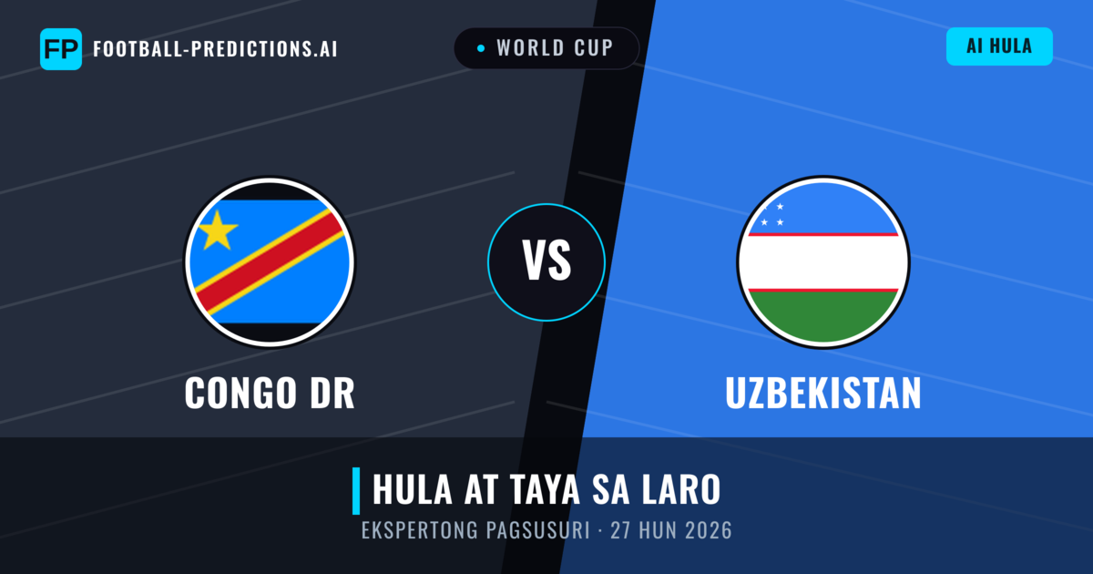 Congo DR vs Uzbekistan — hula at preview ng laban