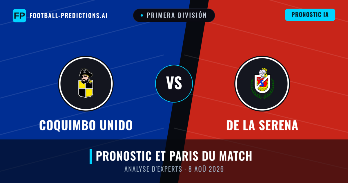 Coquimbo Unido vs De La Serena — pronostic et avant-match