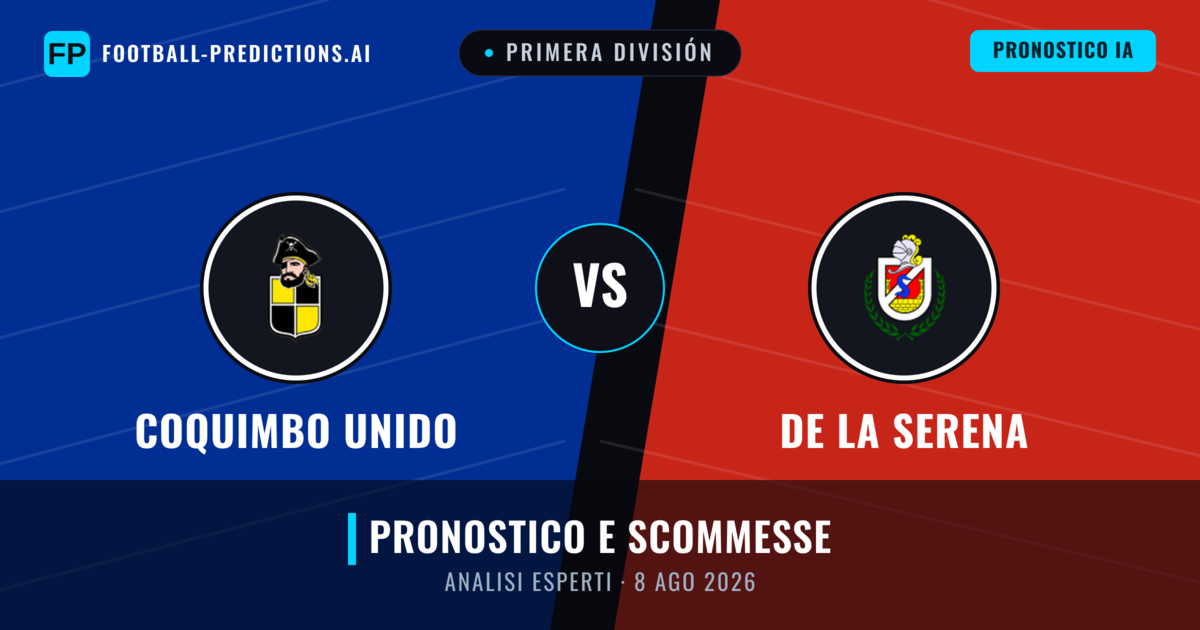 Coquimbo Unido vs De La Serena — pronostico e anteprima del match