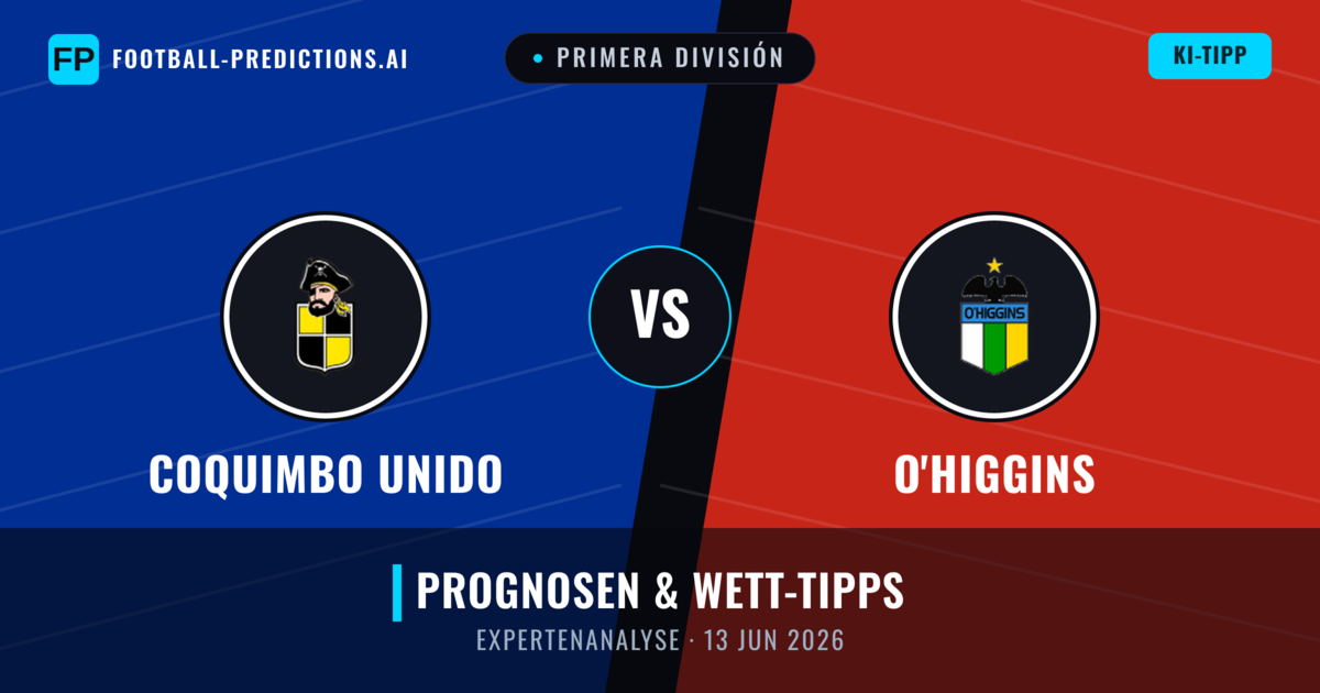 Coquimbo Unido vs O'Higgins — Prognose und Spielvorschau