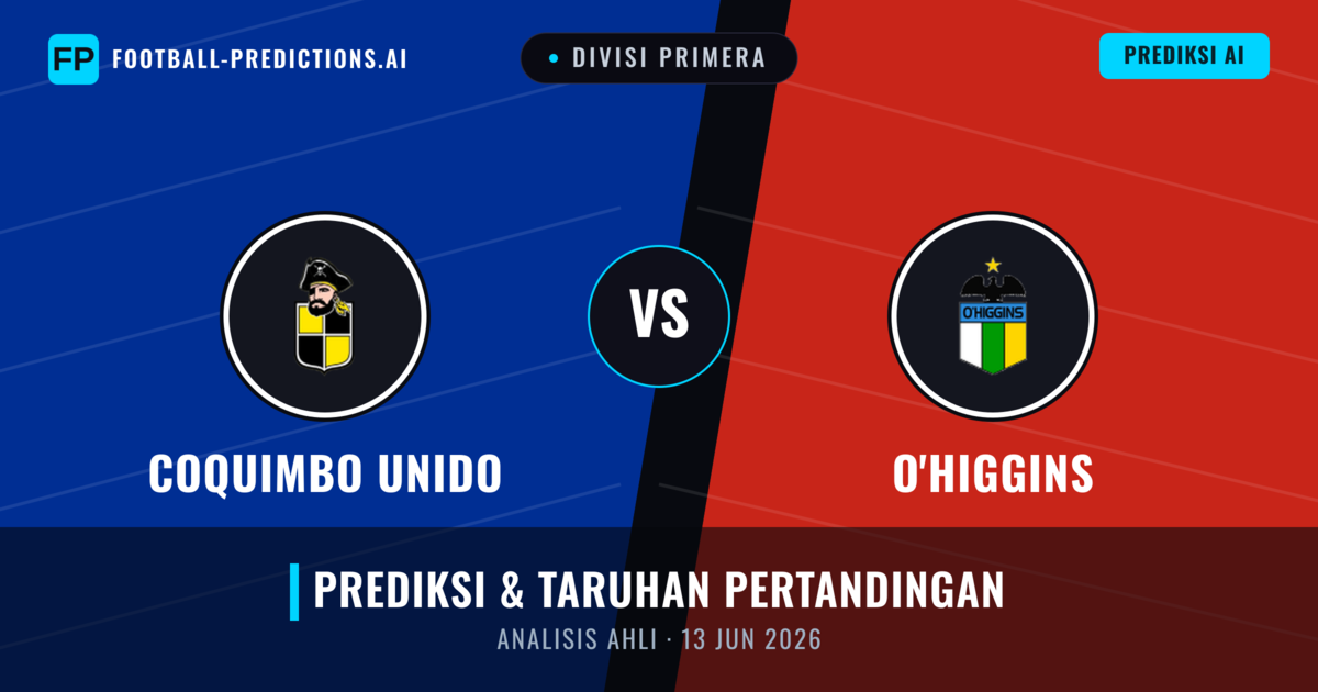 Coquimbo Unido vs O'Higgins — prediksi dan pratinjau pertandingan