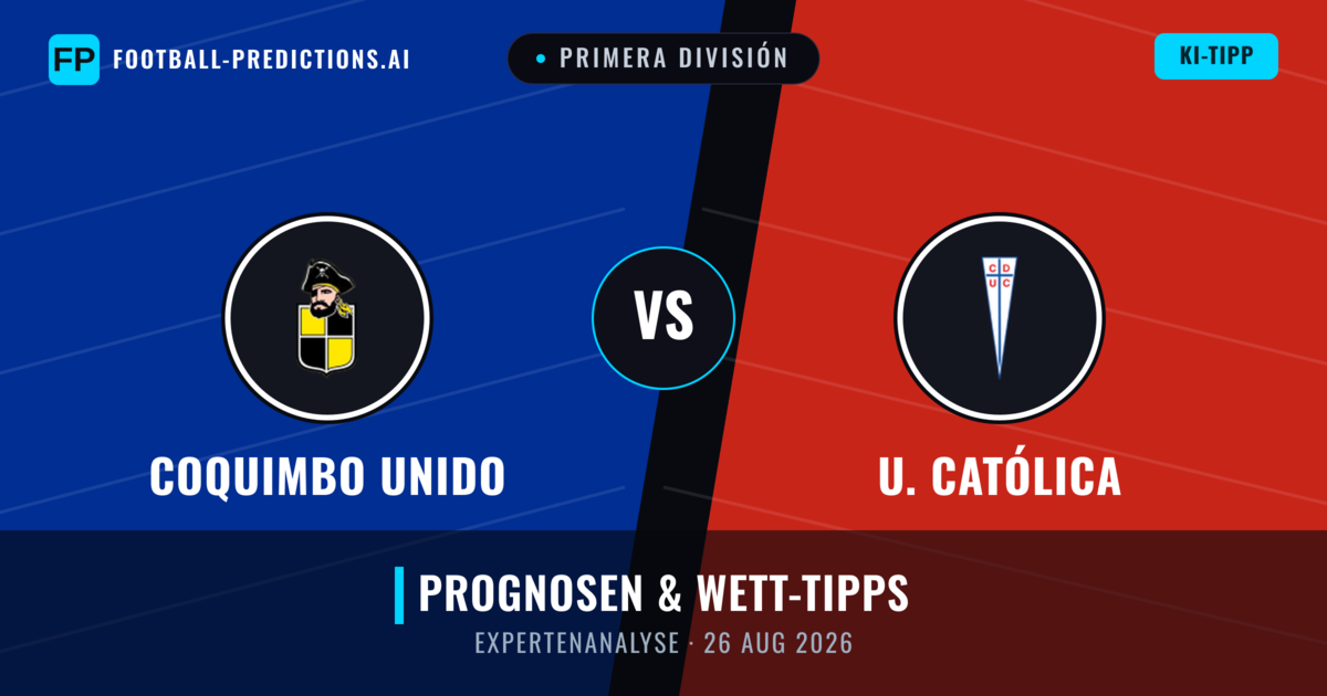 Coquimbo Unido vs U. Católica — Prognose und Spielvorschau