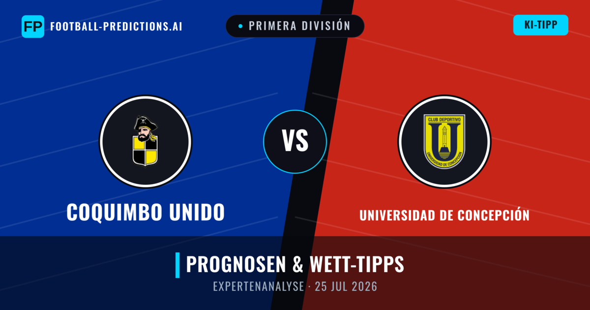 Coquimbo Unido vs Universidad de Concepción — Prognose und Spielvorschau