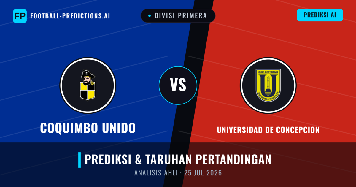 Coquimbo Unido vs Universidad de Concepción — prediksi dan pratinjau pertandingan
