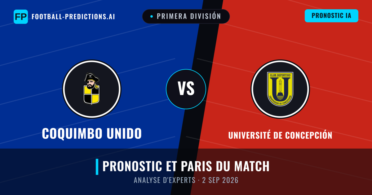 Coquimbo Unido vs Université de Concepción — pronostic et avant-match