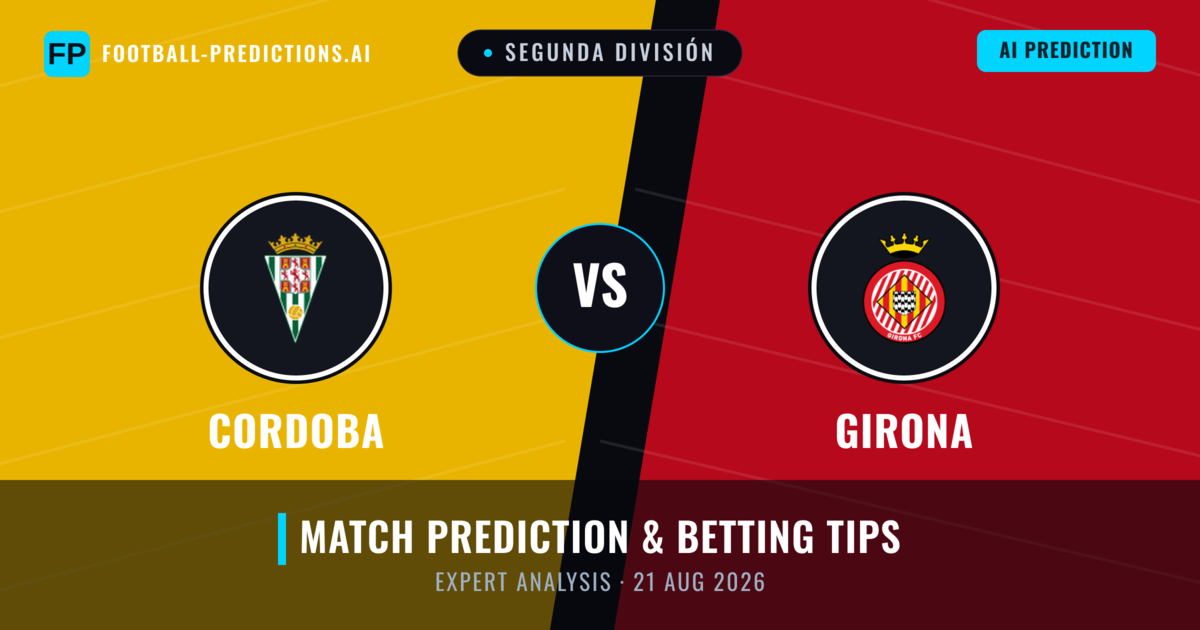 Cordoba vs Girona — match prediction & preview