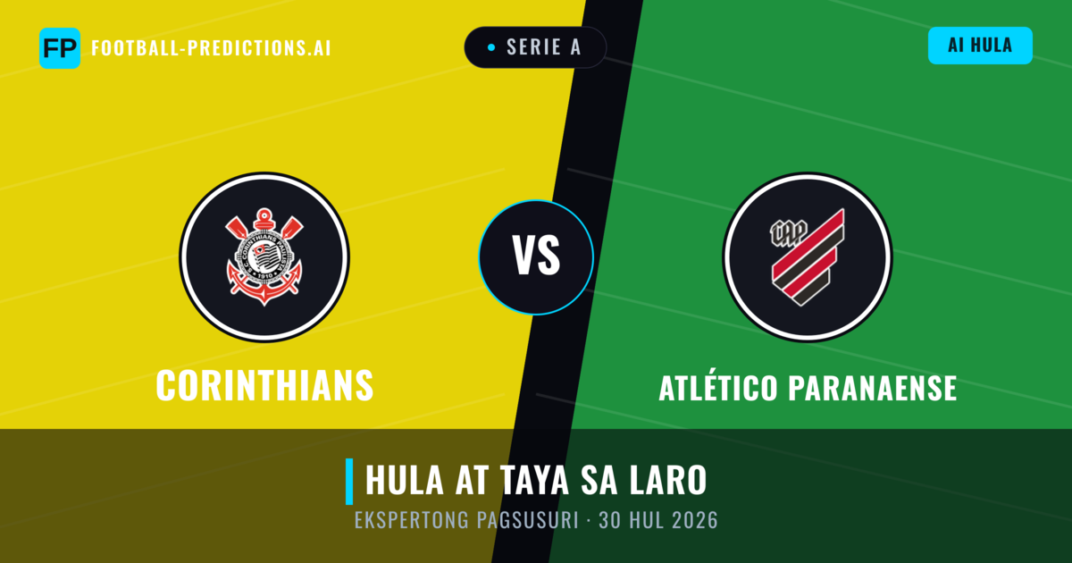 Corinthians vs Atlético Paranaense — hula at preview ng laban