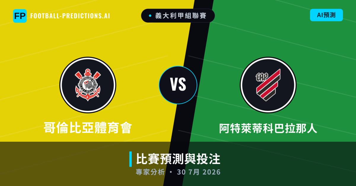 哥倫比亞體育會 vs 阿特萊蒂科巴拉那人 — 比赛预测和前瞻