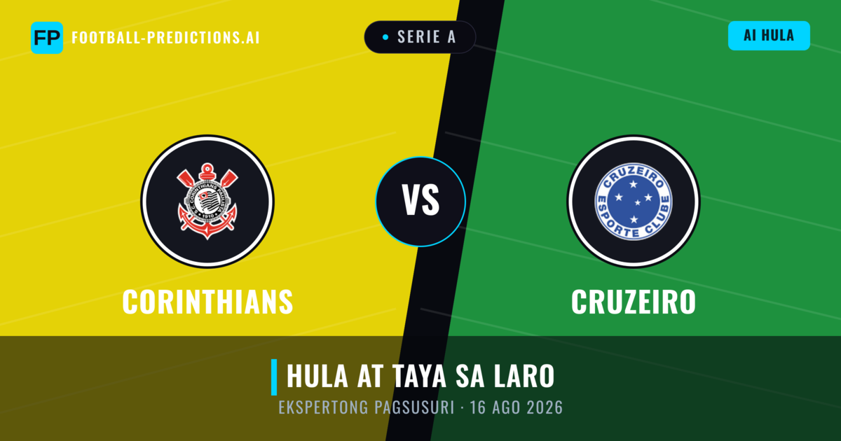 Corinthians vs Cruzeiro — hula at preview ng laban
