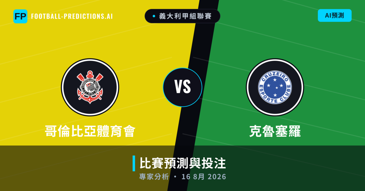 哥倫比亞體育會 vs 克魯塞羅 — 比赛预测和前瞻
