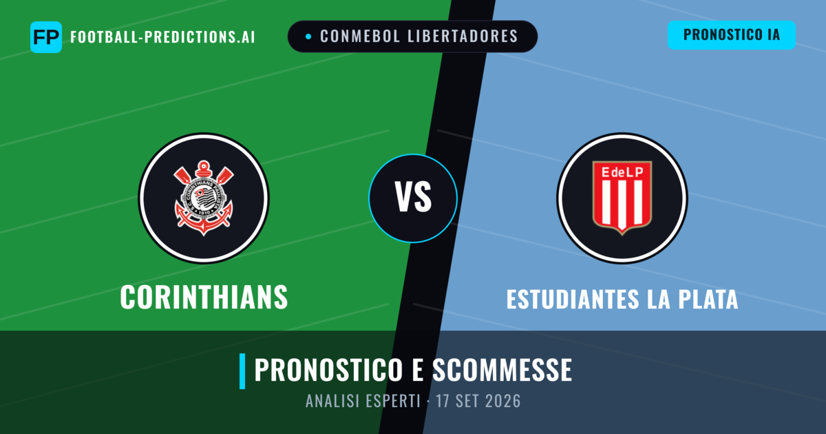 Corinthians vs Estudiantes La Plata — pronostico e anteprima del match
