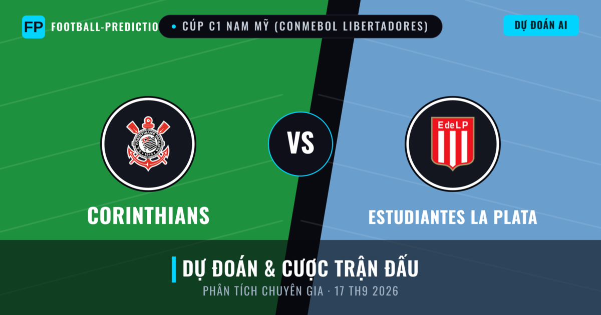 Corinthians vs Estudiantes La Plata — dự đoán và xem trước trận đấu