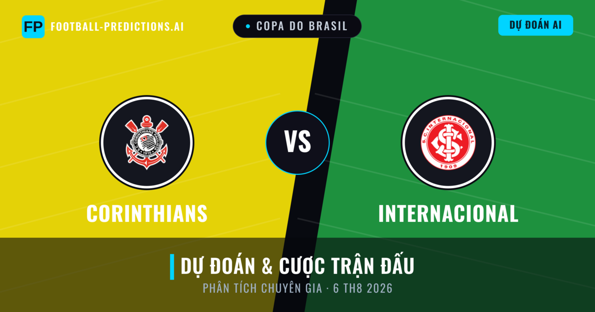 Corinthians vs Internacional — dự đoán và xem trước trận đấu