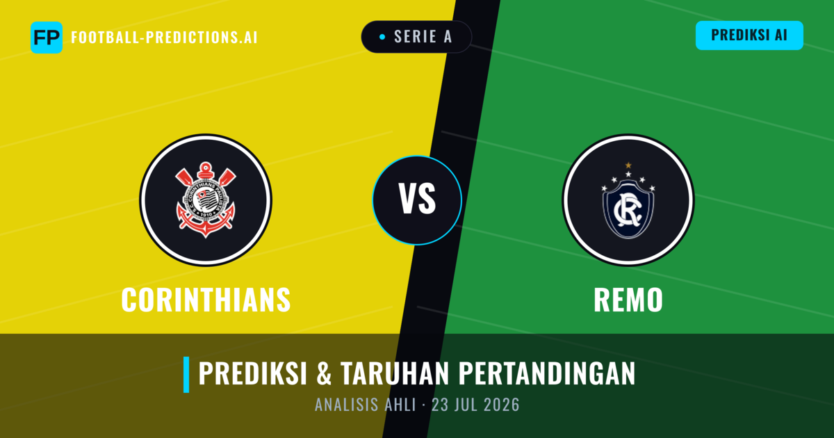 Corinthians vs Remo — prediksi dan pratinjau pertandingan