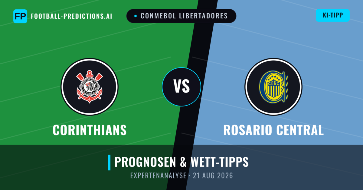 Corinthians vs Rosario Central — Prognose und Spielvorschau