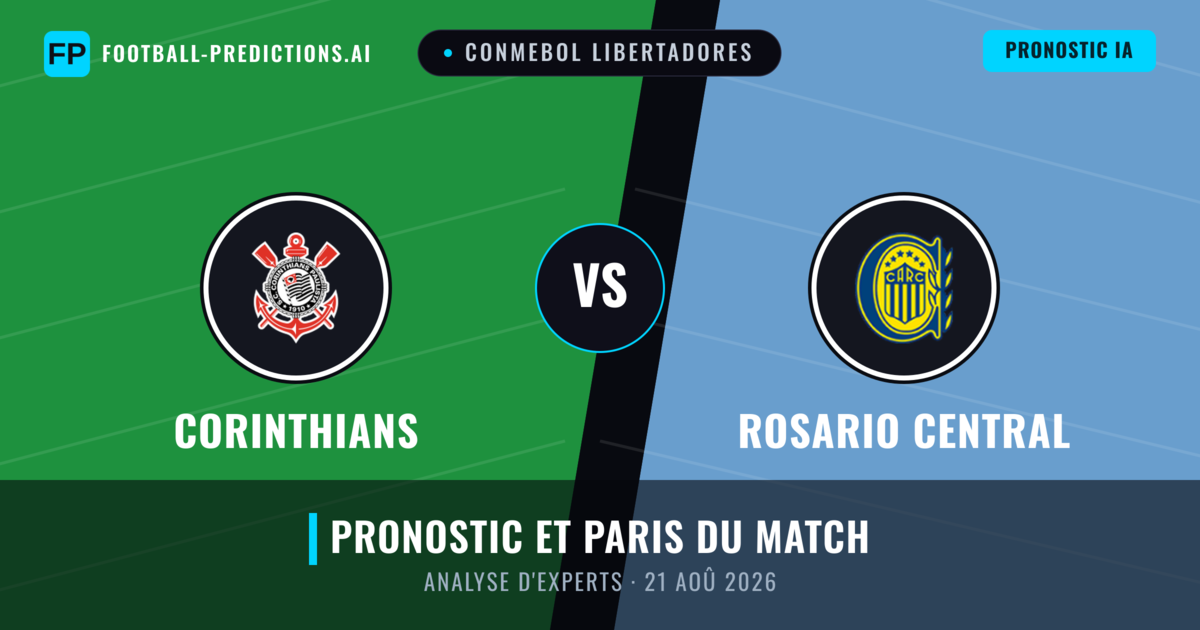 Corinthians vs Rosario Central — pronostic et avant-match